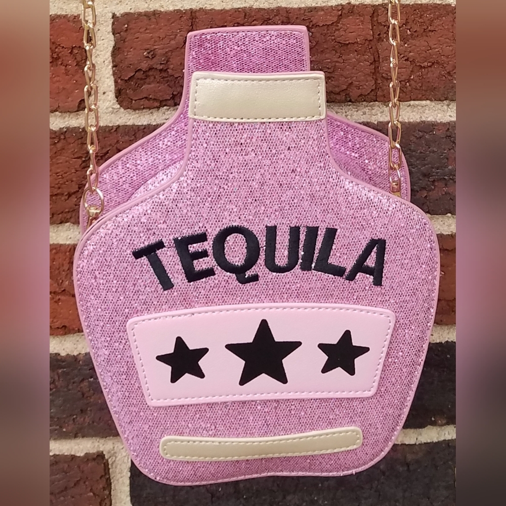 NWOT Novelty Tequila Crossbody Bag